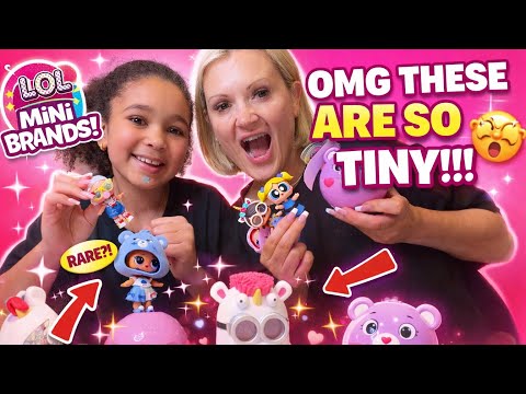 LOL SURPRISE MINI BRANDS UNBOXING MARATHON! So Many Adorable Finds! 😍