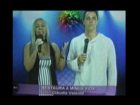 Camilo Nunes com Claudia Valente na CNT