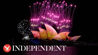 Watch again: Sydney Opera House celebrates 50th birthday with fireworks and laser show