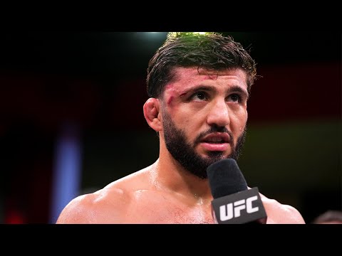 Arman Tsarukyan Octagon Interview  UFC Vegas 75