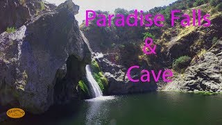 Hiking Paradise Falls w Waterfall and Cave Thousand Oaks CA 4K