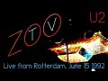 U2 zoo tv tour live rotterdam audience shot with soundboard audio enhanced june 15 1992