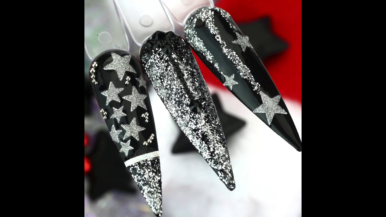 Silberglitter Sternchenregen