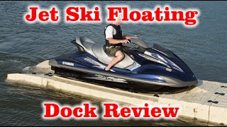 Review of Jet Ski Floating Boat Lift wave armor dock