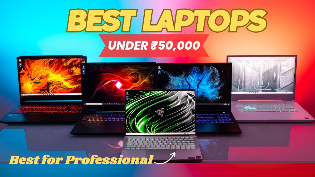 Top 5 Best Laptops Under Rs.50,000 in 2025 | 12th & 13th Gen Laptops ...
