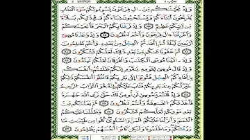 الثمن السادس من الحزب الاول من سورة البقرة برواية ورش مكرر بصوت الكوشي