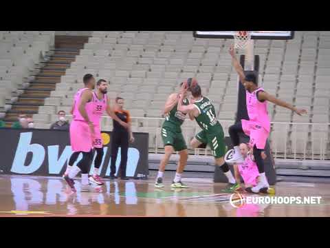 Panathinaikos OPAP Athens - FC Barcelona 77-85: Mario Hezonja (21 points in his Green debut)