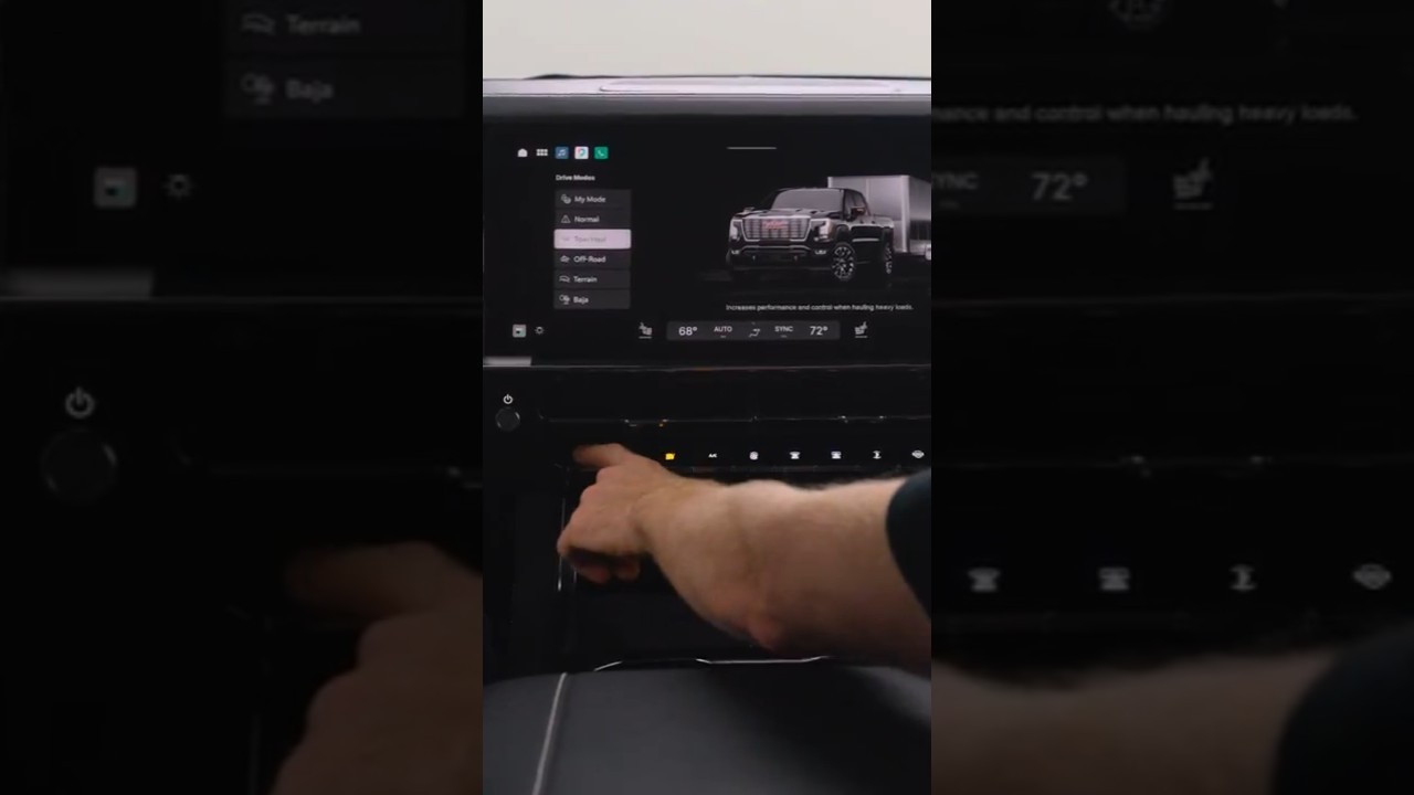Every button has a reason. Go behind the design of the 2027 GMC Sierra 1500’s new digital cockpit.