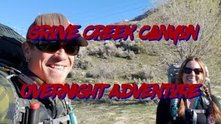 Grove Creek Canyon (Overnight Adventure)TWGR
