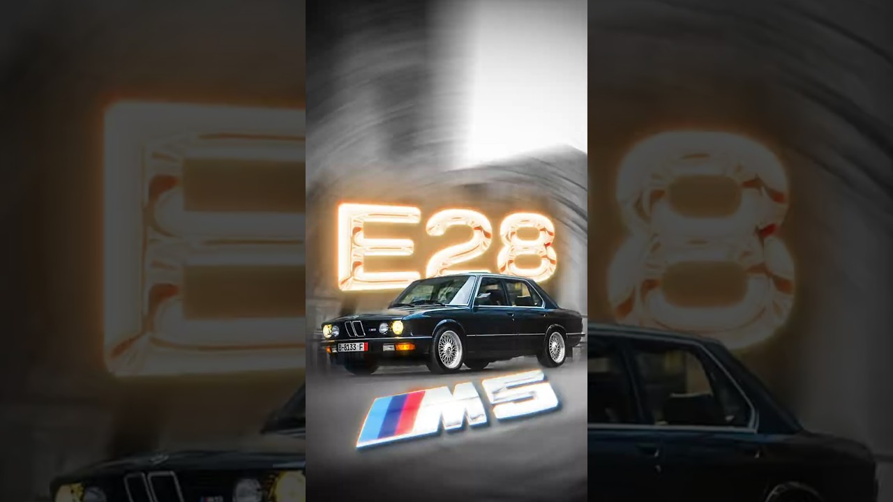 "The First-Ever BMW M5 🔥 E28 Legend"