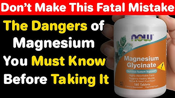 4 Warning Signs You Should Never Take Magnesium, 5 Signs You Must Take It Daily! Senior Health