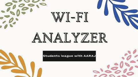 Boost UP WiFi Router Performance by using WiFi Analyzer | Wifi Analyzer in Windows Store Great App