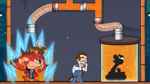 Home Pipe Rescue Gameplay Level Solution Mobile Game/ Pull The Pipe