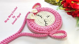 شنطه بناتى كروشيه للعيد/خروف العيد bag /Bolsa de  ganchillo/Tığ işi çanta/crochet sheep