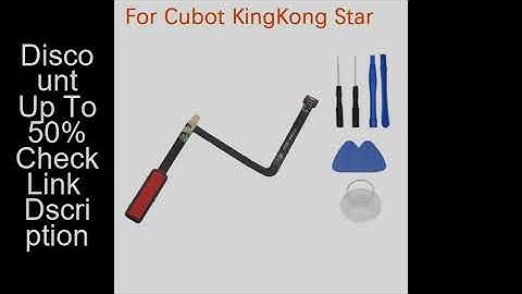 New Original Cubot KingKong Star Fingerprint Button Sensor Cable flex FPC Accessories For CUBOT King