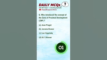 UGC NET Paper 1 Daily MCQs Teaching Aptitude #teachingaptitudemcq #ugcnetpaper1mcq #ugcnetexam
