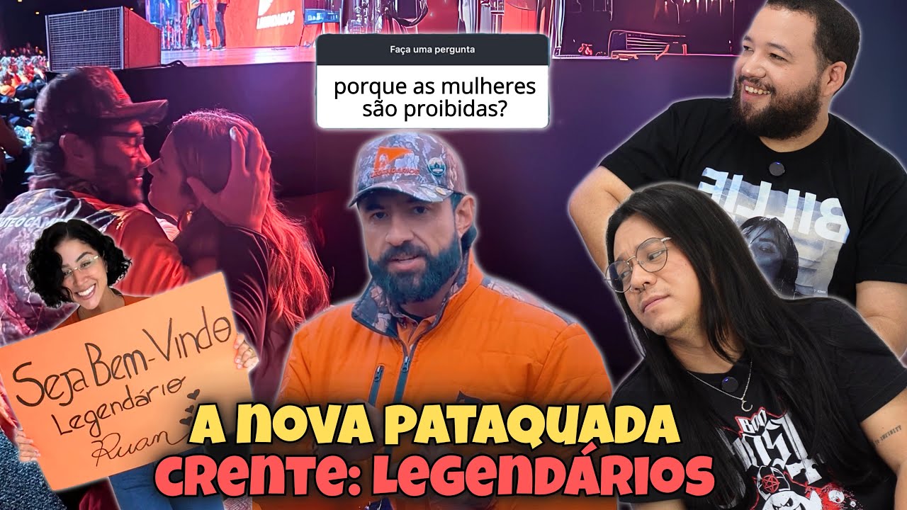 A NOVA PATAQUADA CRENTE: LEGENDÁRIOS | REACT