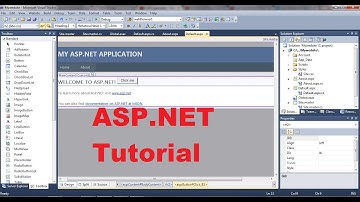 ASP.NET Tutorial 1- Introduction and Creating Your First ASP.NET Web Site
