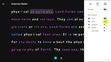 How to use the Immersive Reader - making reading more accessible
