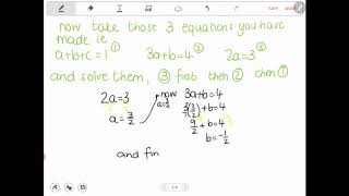 Quadratic number patterns 1