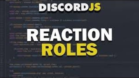 [Outdated] How To Make Discord Bot With DropDown Roles Menu AKA Reaction Bot | Free Source Code |