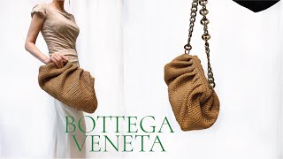 KNITTING HANDS-니팅핸즈 : (ENG) 보테가베네타 스타일 만두 가방 뜨기, How to knit Bottega Veneta Style Pouch Bag