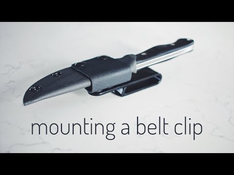 Kydex Quick-Tip # 2 - (excellent option for EDC knives)