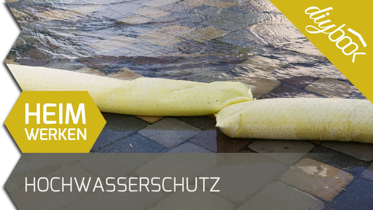 Mobiler Hochwasserschutz fürs Haus - YouTube