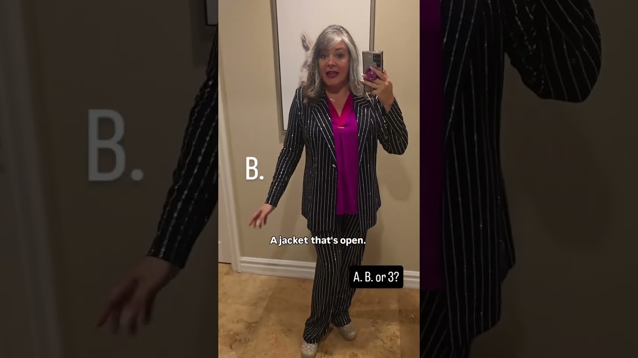 Which option do you think i should wear to speak at the RCFE event about Ai today? So impressed by