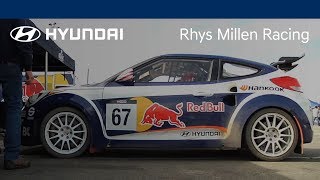 Rhys Millen and the Veloster at the Global Rally Cross, Round One | Rhys Millen Racing  | Hyundai