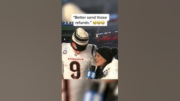 Thumbnail of who dey! #foryou #fyp #foryoupage #lol #bengals #football #whodey #joe #burrow