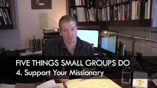 Small Groups :: Five Things To Do & What We're Doing Right Now