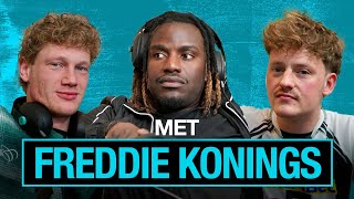 Freddie Konings over Antwerpen, BE rap in NL, band met Zwangere guy, tracks met Dikke & meer.