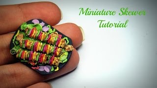 Miniature Skewer Tutorial-Polymer Clay