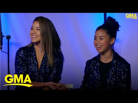 ‘Female President’ stars Gina Rodriguez and Tess Romero talk about their new roles.