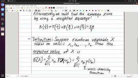Probability Video 4 - Expected Value