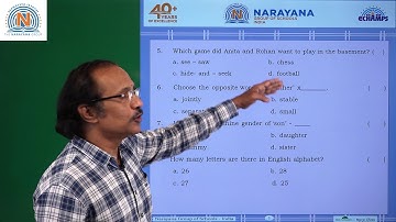 28TH OCT NORTH & KN CLASS I ENGLISH REVISION ASSIGNMENT KEY