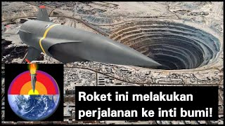 Perjalanan Menuju Inti Bumi | Kapal Roket Super Canggih mampu bertahan tekanan maksimal Simulasi