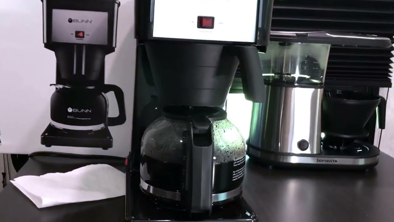 Bunn GRB Velocity Brew 10-Cup Home Coffee Brewer Black