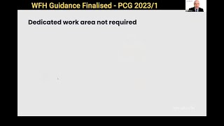 WFH Deductions - PCG 2023/1 - Dedicated Work Area