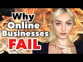 3 Reasons Why Online Businesses Fail + How To Avoid Them!