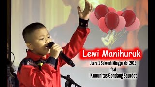 Mengagumkan!!! Penyanyi Cilik Batak, Juara 1 Sekolah Minggu Idol Memukau Penonton