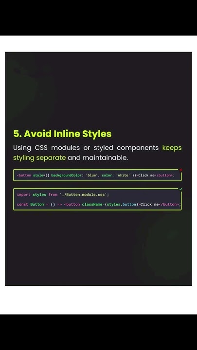 React Tips and Tricks #devcode - YouTube