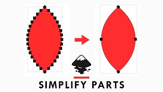 Inkscape Tutorial - Simplify Complex Parts