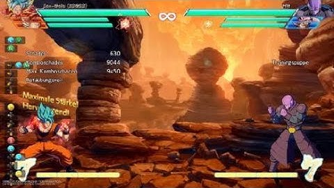 DBFZ | Goku (SSGSS) Sparking Loop