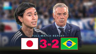 UNBELIEVABLE ⚽ JAPAN VS BRAZIL (3-2) | FULL MATCH REPLAY - YouTube