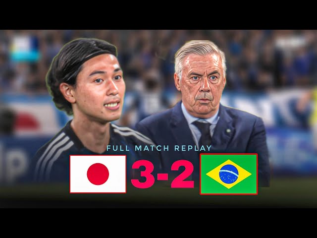 UNBELIEVABLE ⚽ JAPAN VS BRAZIL (3-2) | FULL MATCH REPLAY - YouTube