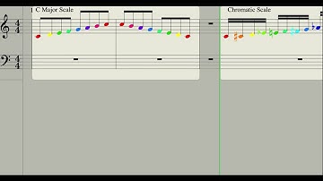 COLORED NOTES! Colored Sheet Music Guide (How to COLOR musical notes!)