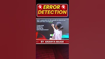 Error Detection with Ananya Ma’am Part-2 | English Grammar Made Easy #englishwithananya #ssccgl