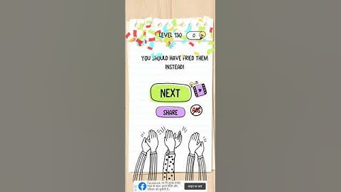 Brain Test Level 130 Solution - Atishay Jain #Shorts